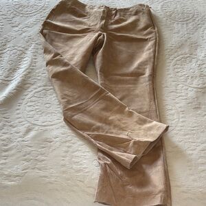 BNWT Vintage Apostrophe Tan Suede Women’s Pants 16